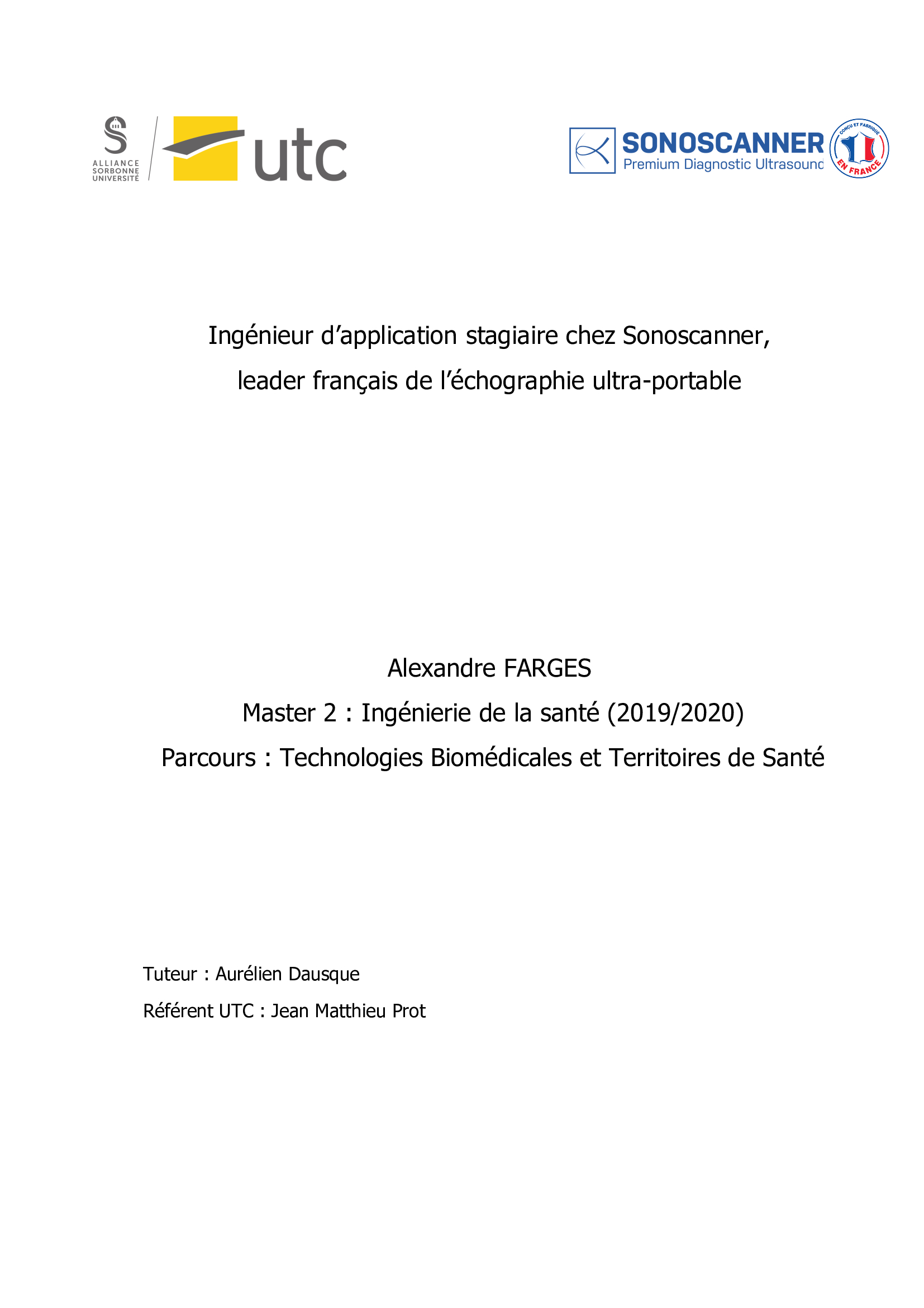 Sonoscanner – Leader français de l'Échographe