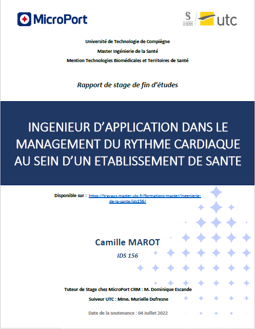 IDS156 - Camille MAROT - Rapport de Stage