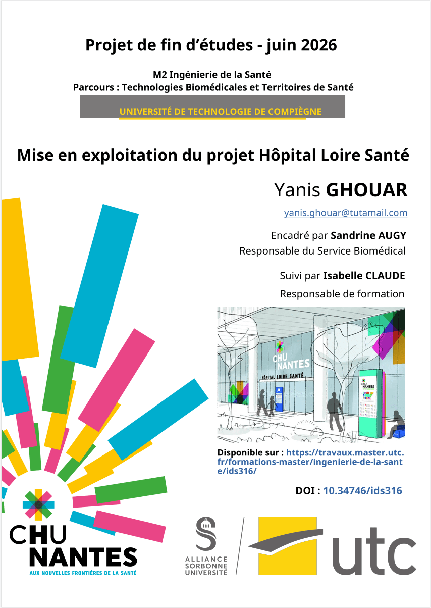 IDS316 - Yanis GHOUAR - Mise en exploitation du projet Hôpital Loire Santé